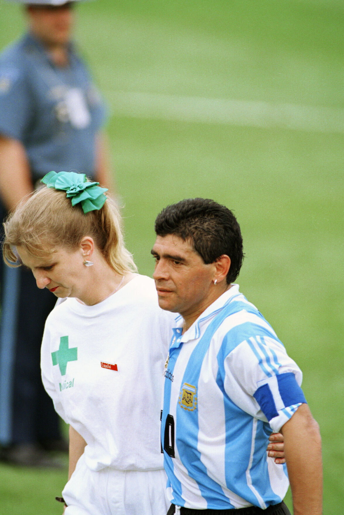 Late soccer legend Diego Maradona 'Hand of God' shirt for sale for  estimated $5.2m