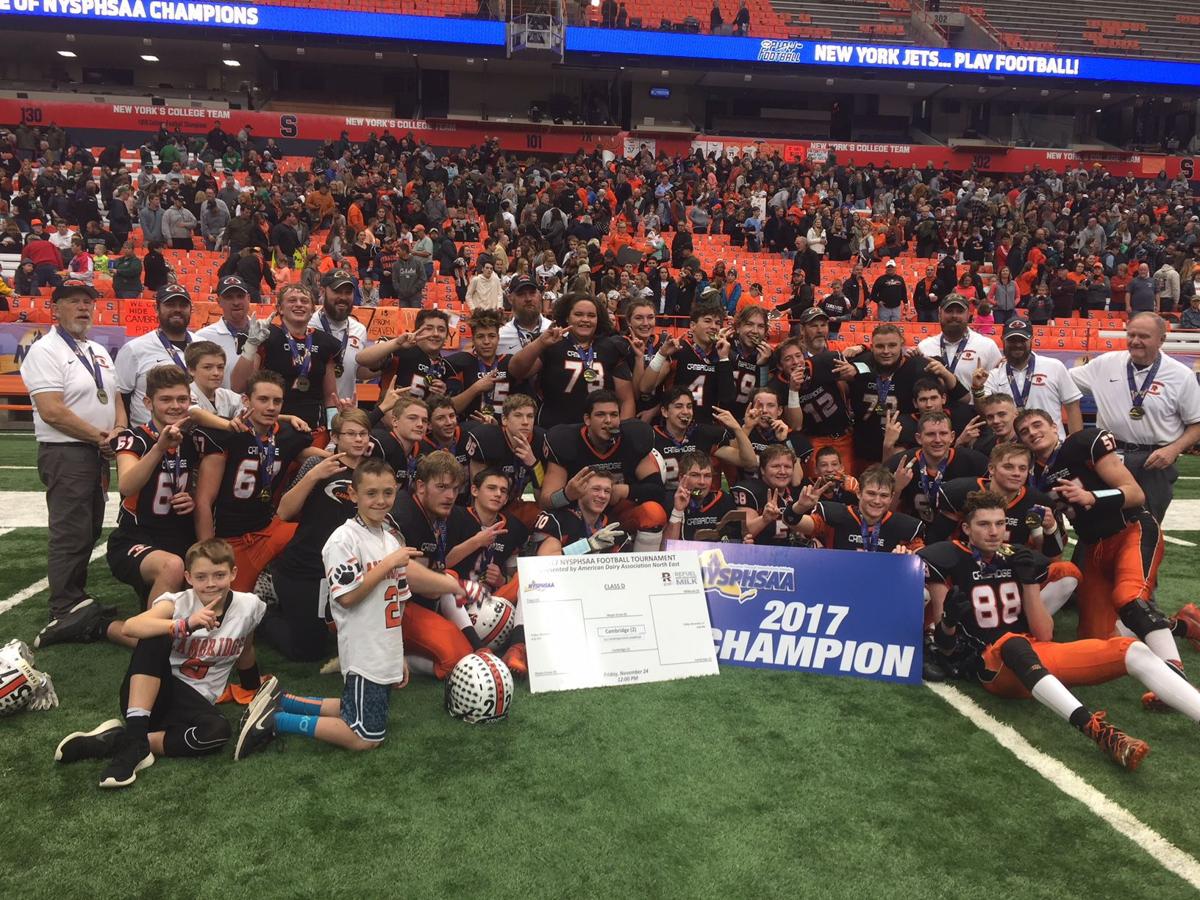 Cambridge captures second straight state football title Local