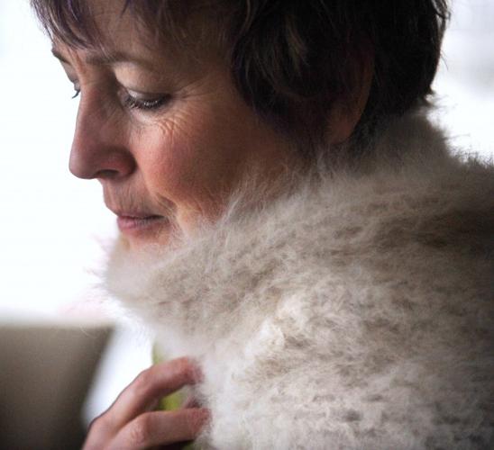 Pet project Glens Falls woman spins yarn from dog hair