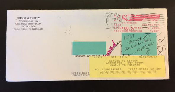 Mystery Letter Returned After 13 Years Local Poststar Com