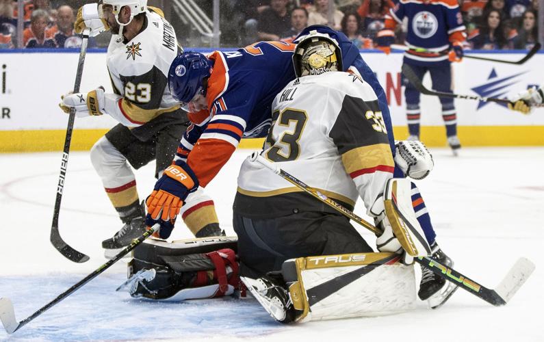 Oilers beat Golden Knights 5-1 in Game 2