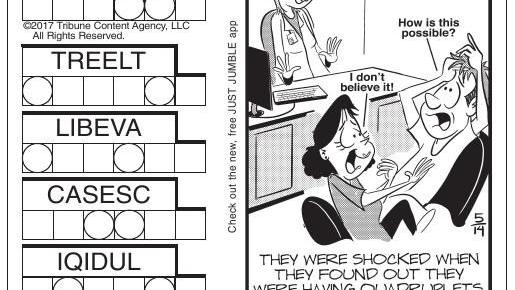 Jumble Puzzles Amp Comics Poststar Com