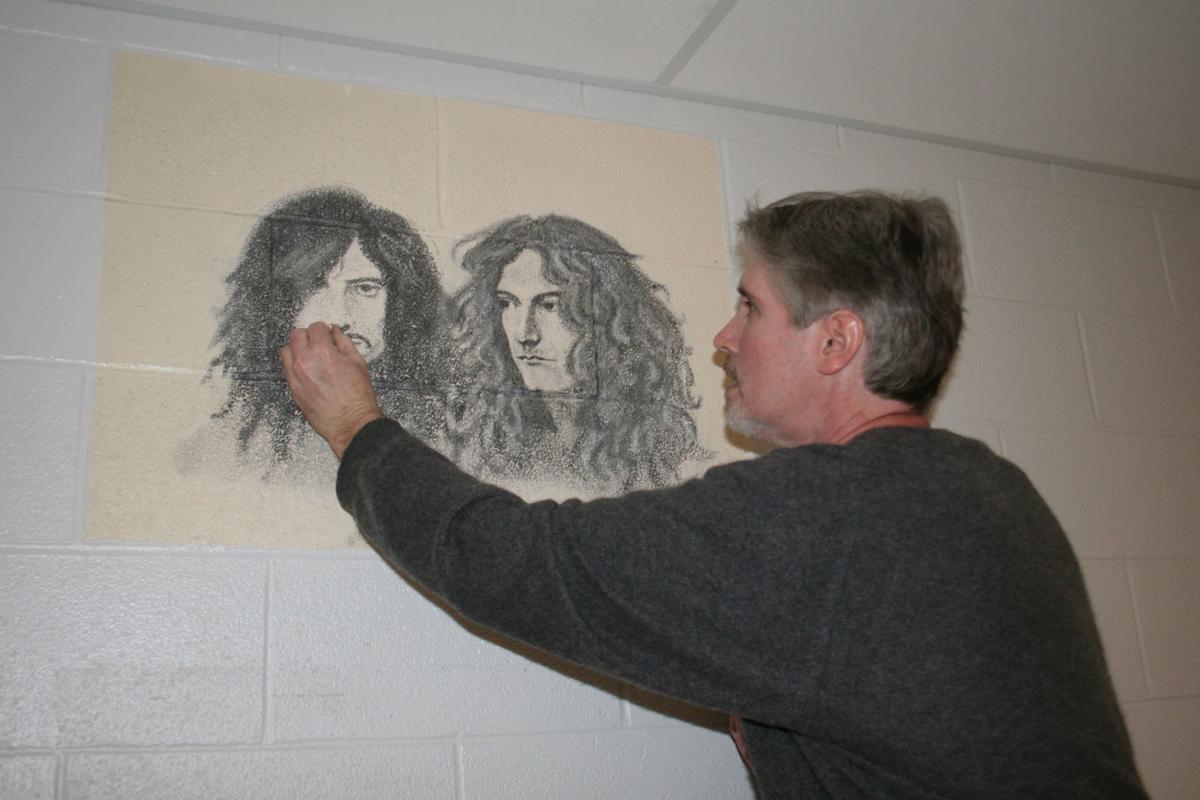 Artwork Inspired By Led Zeppelin Survives Renovations At