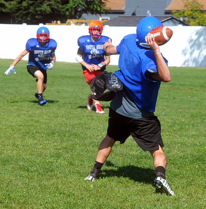 PHOTO GALLERY South Glens Falls football practice Football