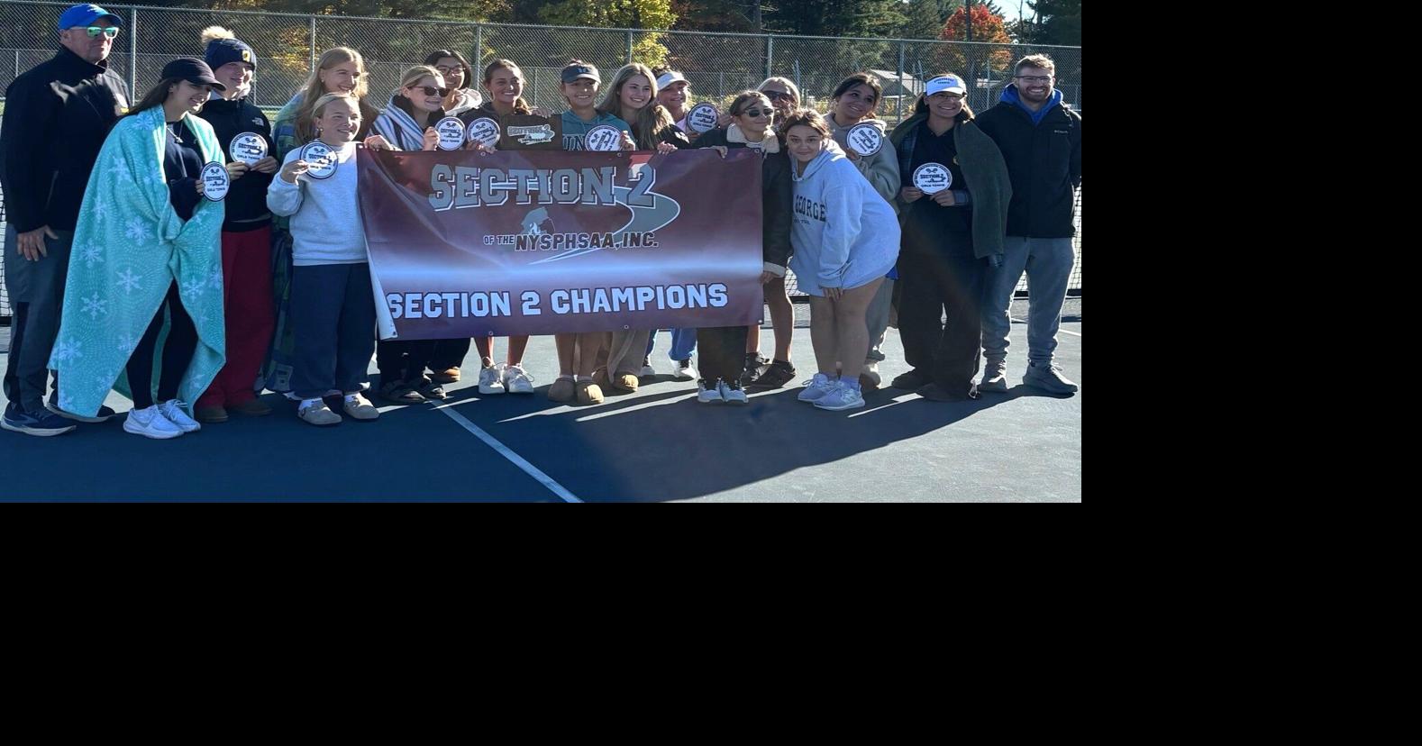 Queensbury girls tennis, Section II Class A champs