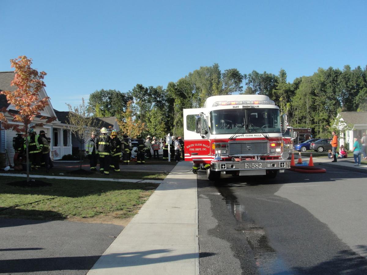 Bedroom damaged in fire