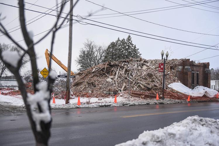 Demolition begins at former United Methodist church in Fort Edward