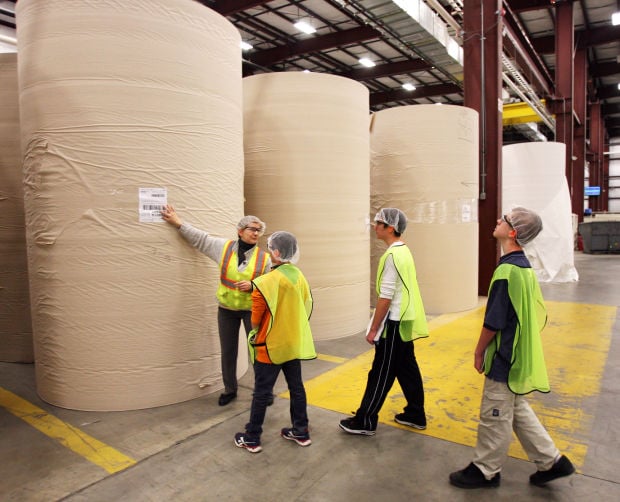 SCA Tissue shows local students job options, opportunities