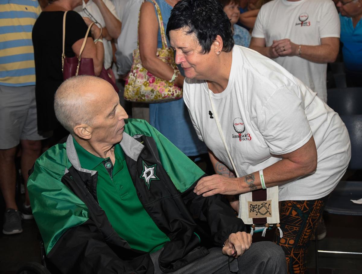 Strader honored at Civic Center