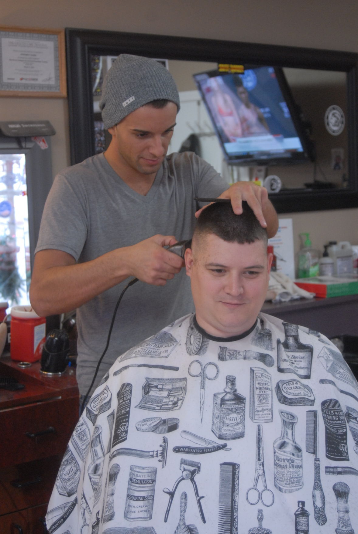 Barbers Cut Hair To Benefit Local Firefighters Local