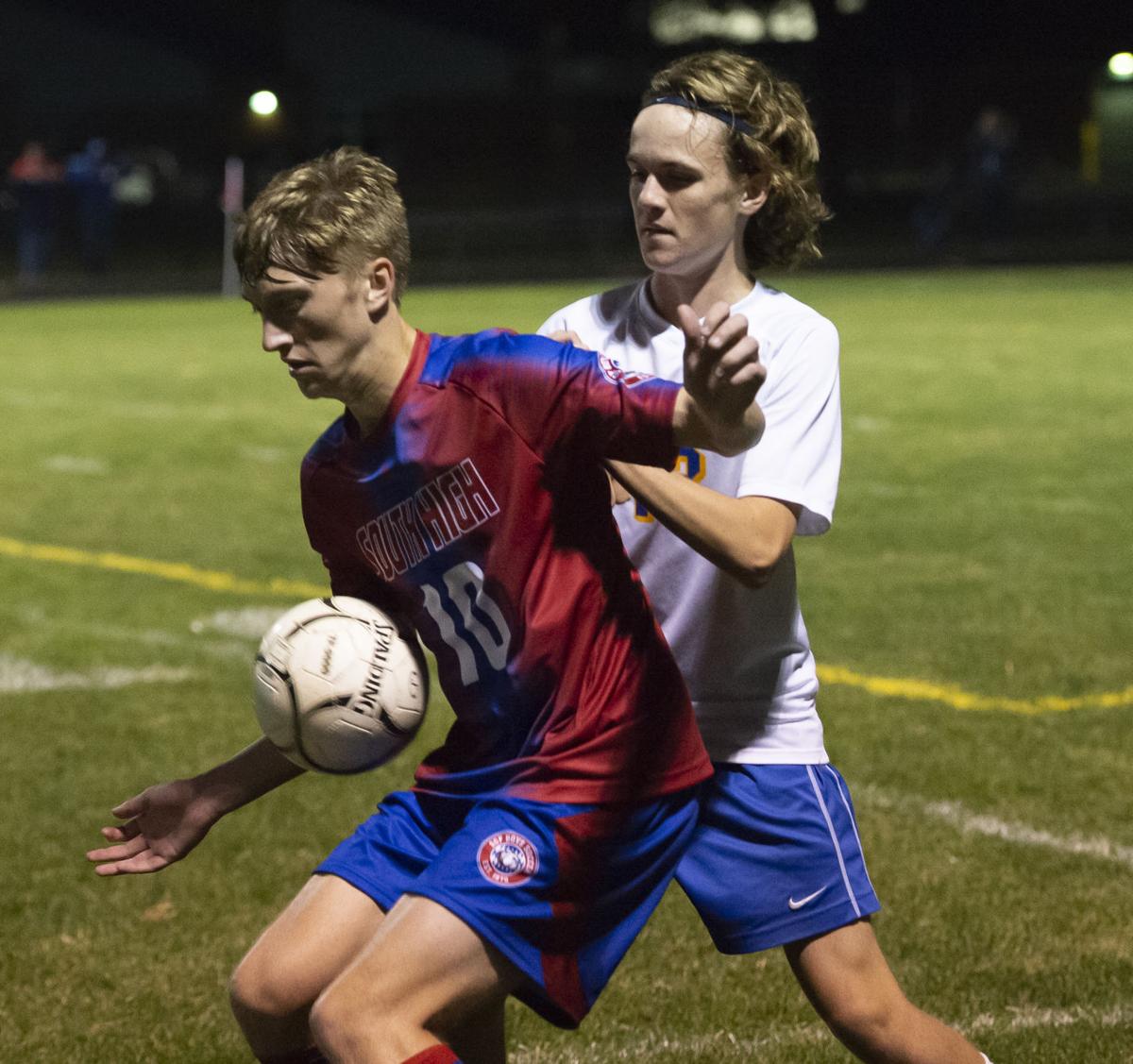 Queensbury at South Glens Falls boys soccer