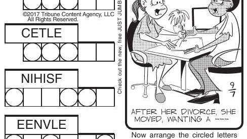 Jumble Puzzles Amp Comics Poststar Com