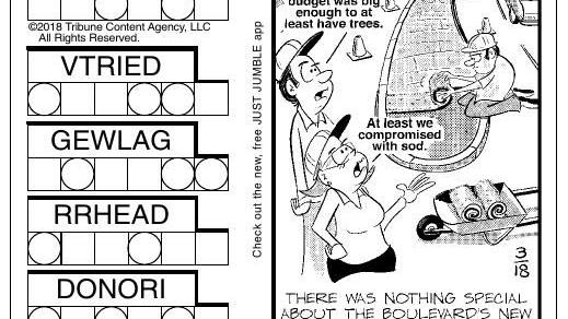 Jumble Puzzles Amp Comics Poststar Com