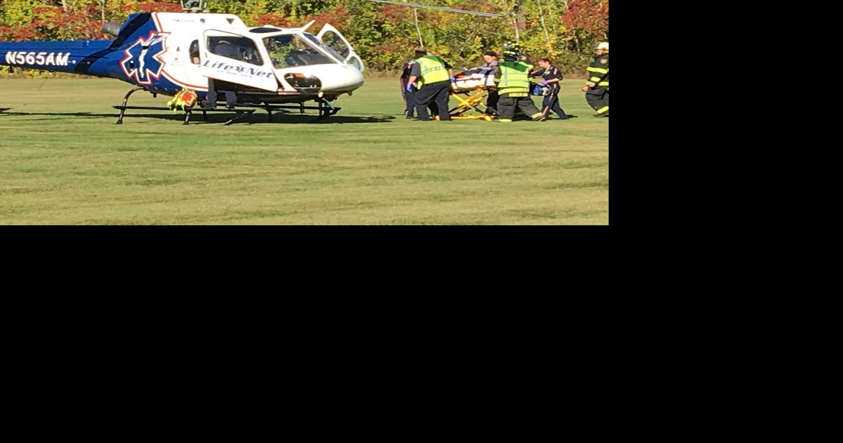 Granville man remains hospitalized after carwheelchair crash