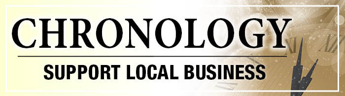Chronology - Support local business