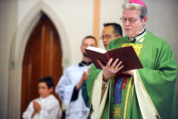 Spreading God's Word: Bishop Scharfenberger Busy In His New Diocese Role