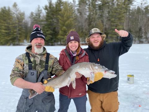BLOG: Big ice fishing weekend