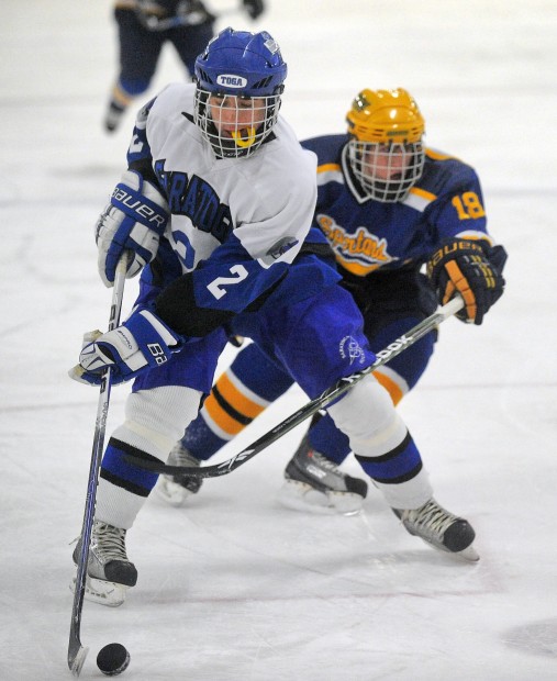 Queensbury at Saratoga High School hockey Sports