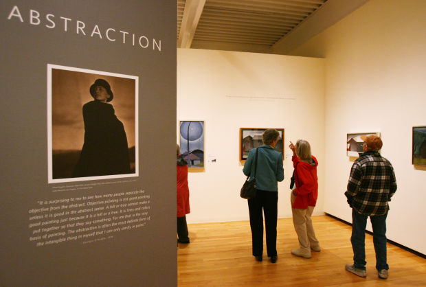 Geogia O'Keeffe at Hyde Collection