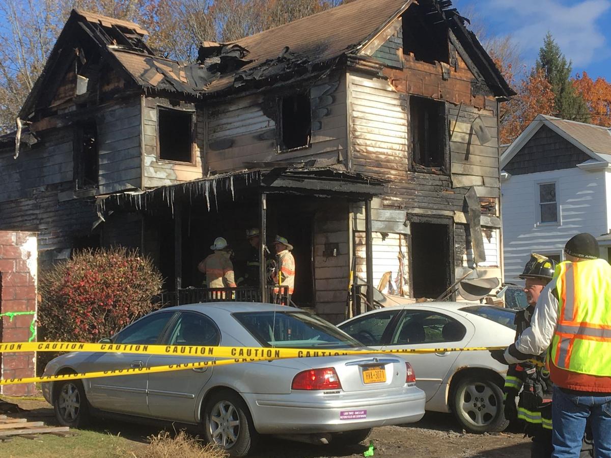 UPDATED Fire destroys home in Hudson Falls, two hurt Local