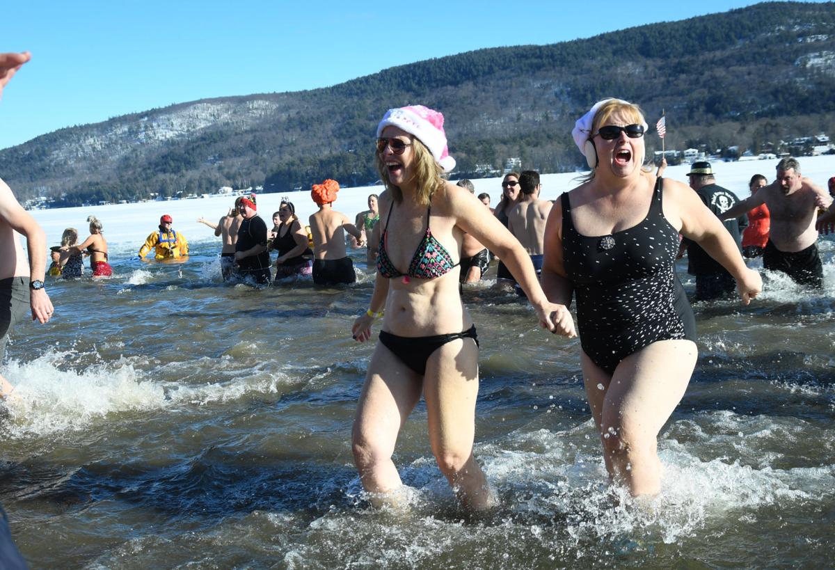 Lake Polar Plunge one of the coldest yet Local