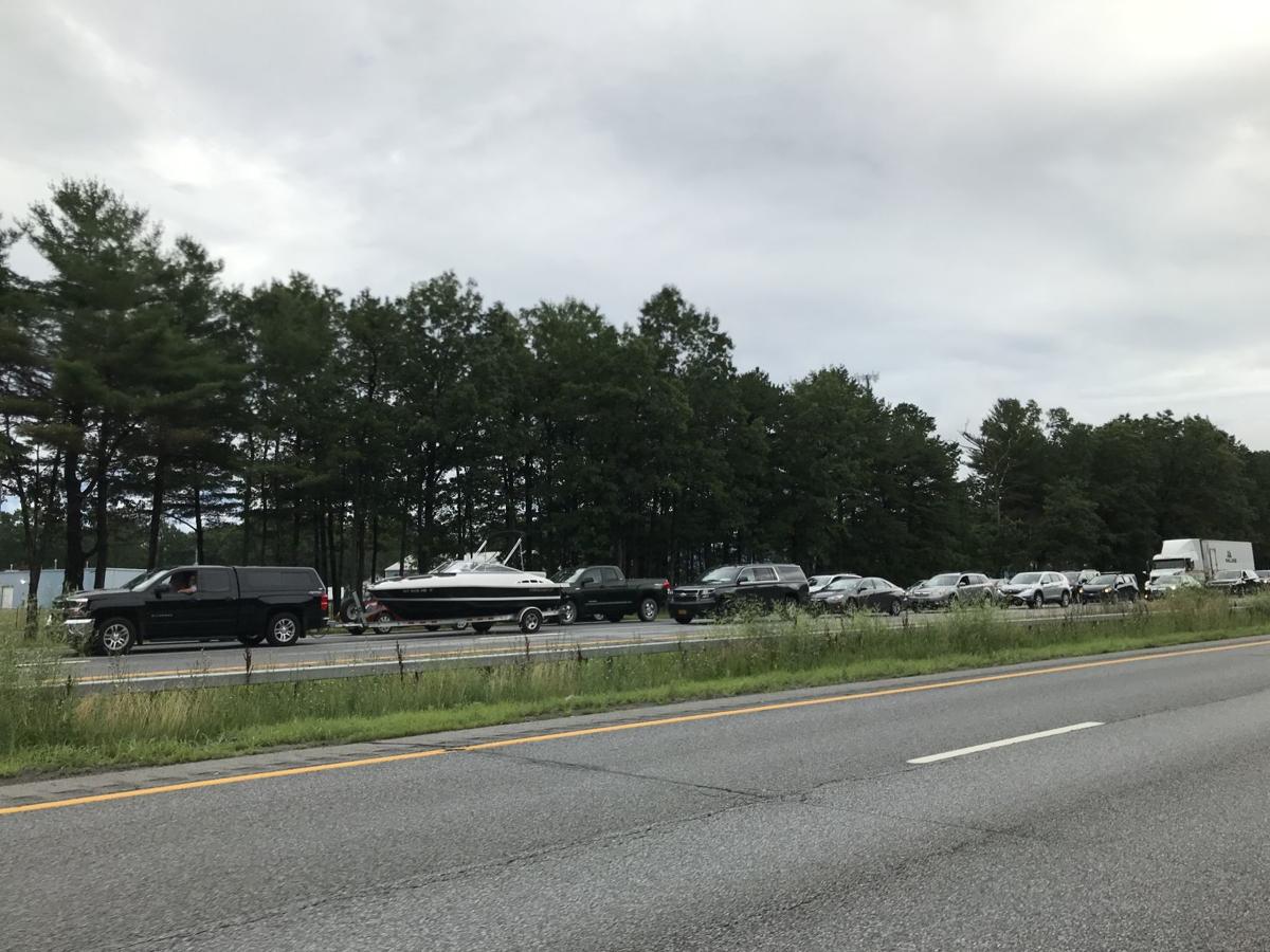 Northway traffic jam