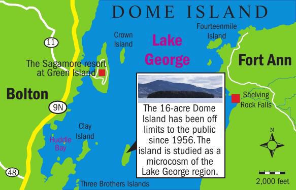 Lake George Island Map Dome Island | | Poststar.com