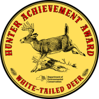 New York DEC Hunter Achievement Awards stickers 24 species