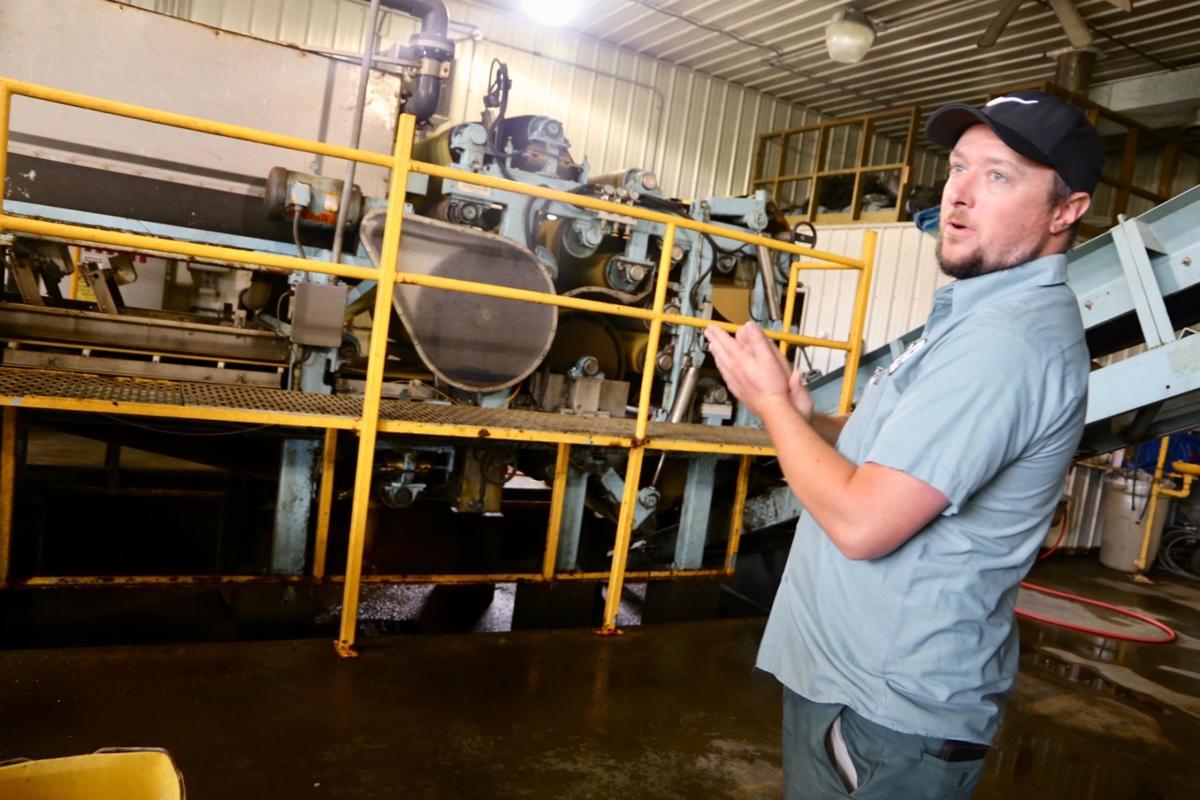Working at the treatment plant
