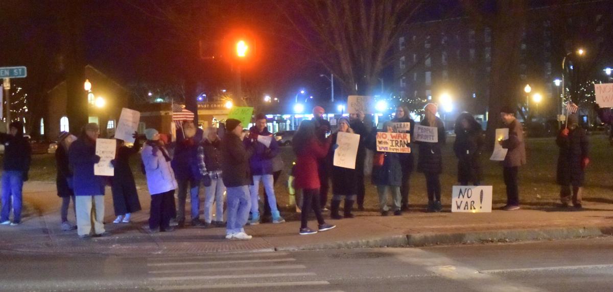 Anti-war vigil