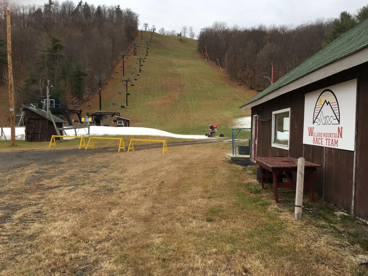 Waiting on the weather at Willard Mountain Business