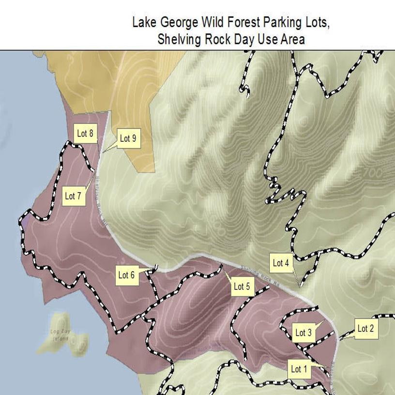 Shelving Rock Falls Trail Map Fort Ann, Dec To Improve Parking At Shelving Rock Hiking Area | Local |  Poststar.com