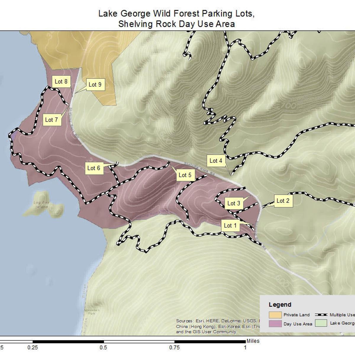 Fort Ann Dec To Improve Parking At Shelving Rock Hiking Area Local Poststar Com Shelving Rock Falls Trail Map