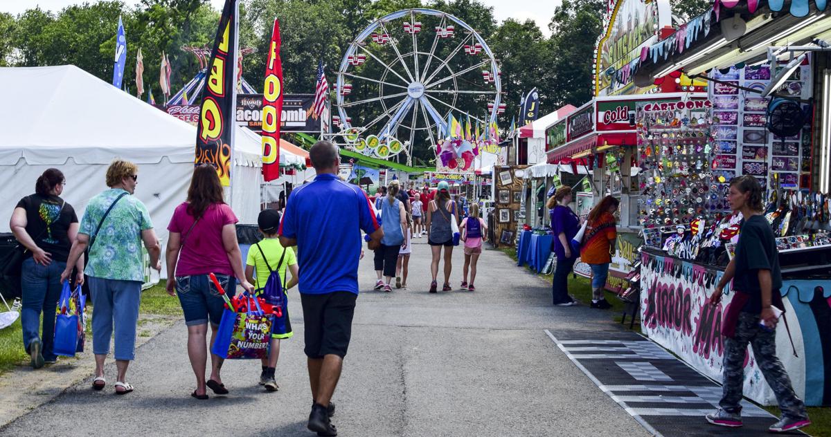 Opening day of Saratoga County Fair