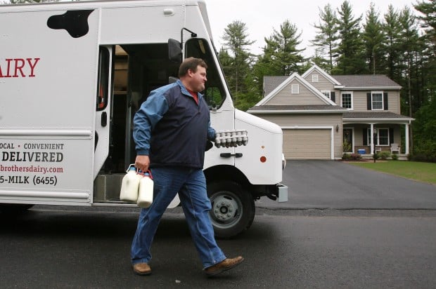 Return of the milkman: Two area farmers begin delivering dairy products direct to doorstep