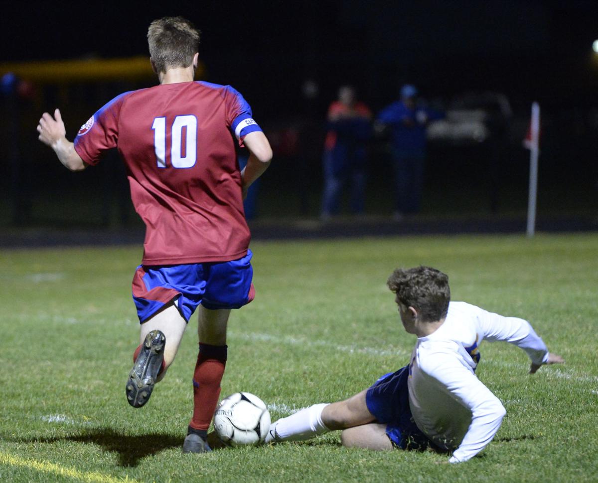 Queensbury at South Glens Falls boys soccer