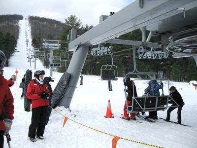 gore mountain new chair lift