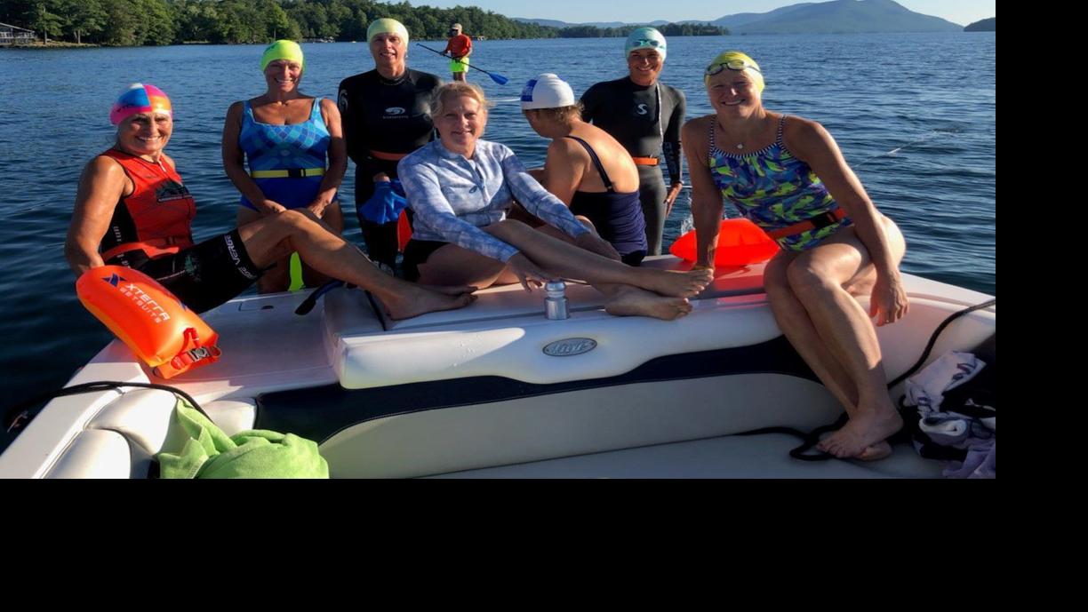 Menopausal women to swim length of Lake Local