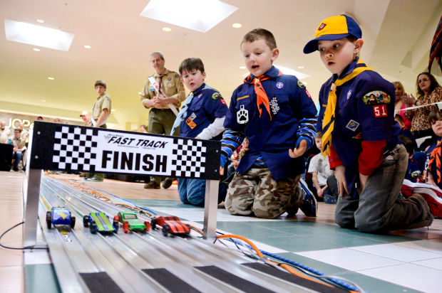 PHOTOS: Pinewood Derby gives cub scouts a day on the track