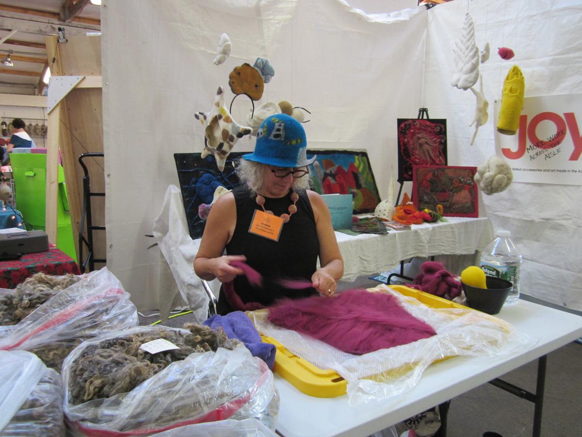 Fiber enthusiasts line up for the Adirondack Wool & Arts Festival