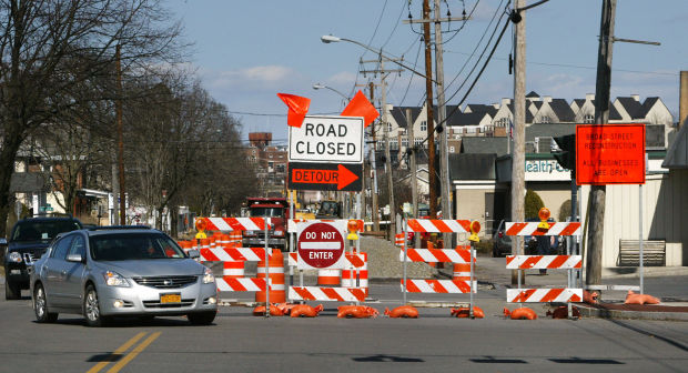 Road work ahead