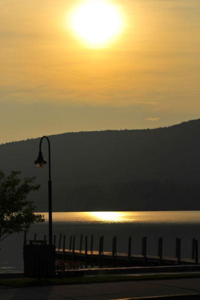 Lake George AM Sun