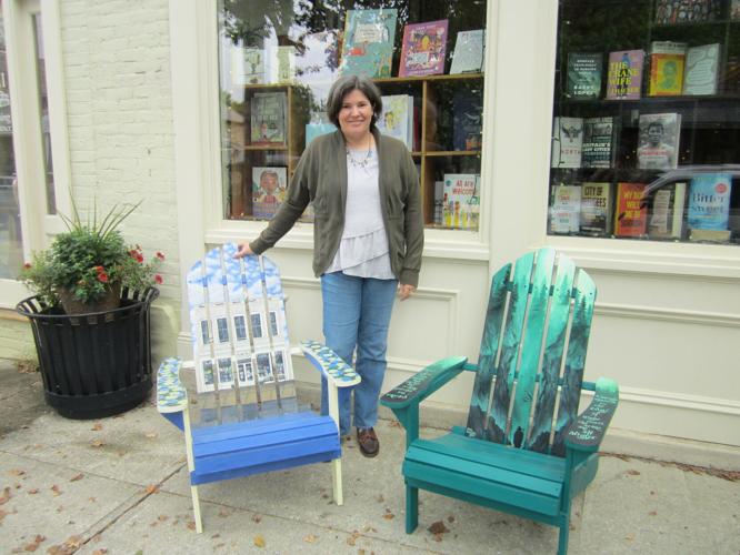 Students create literary-themed chairs for Cambridge visitors