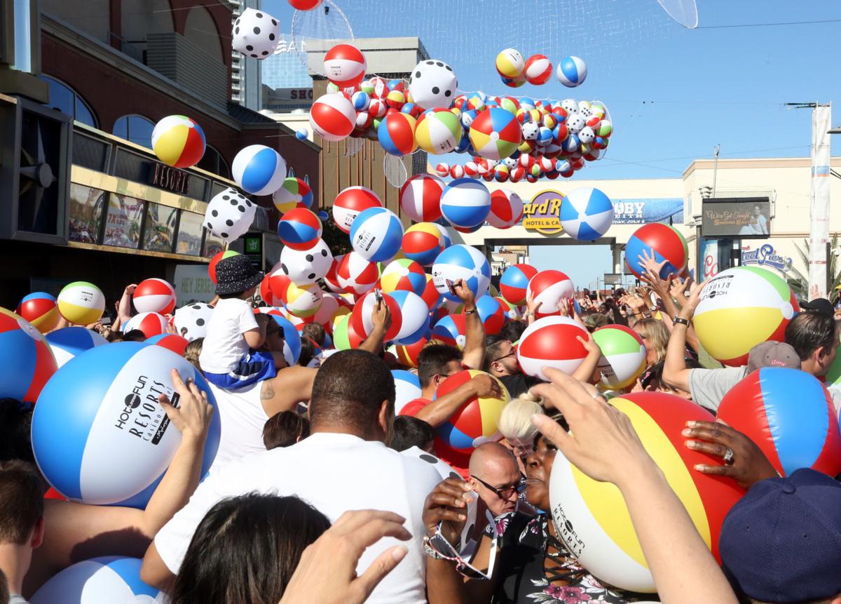 PHOTOS from the beach ball drop at Resorts in Atlantic City