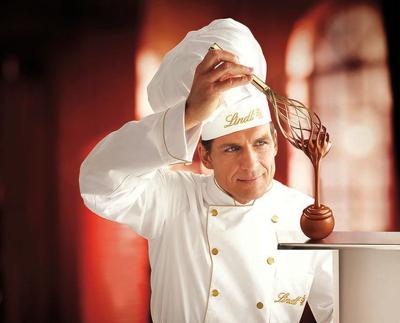 the lindt chef just might be the ideal man.