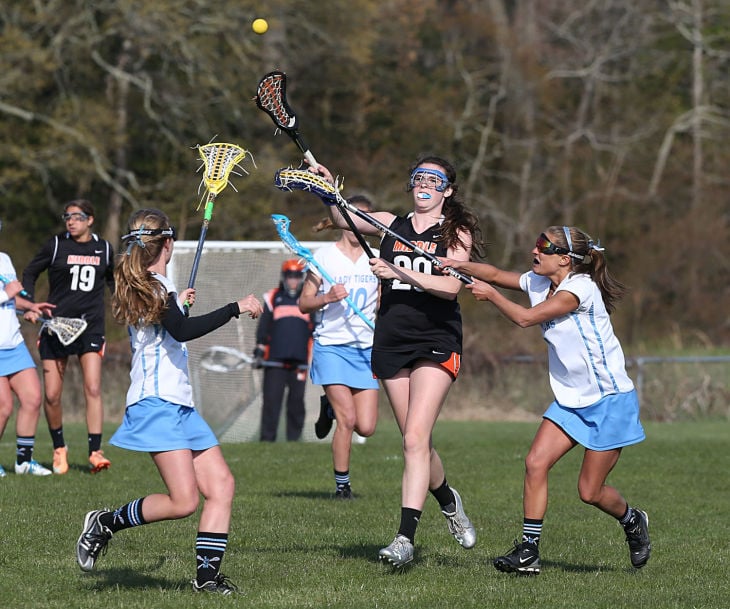 Middle Twp at Lower Cape May girls lacrosse