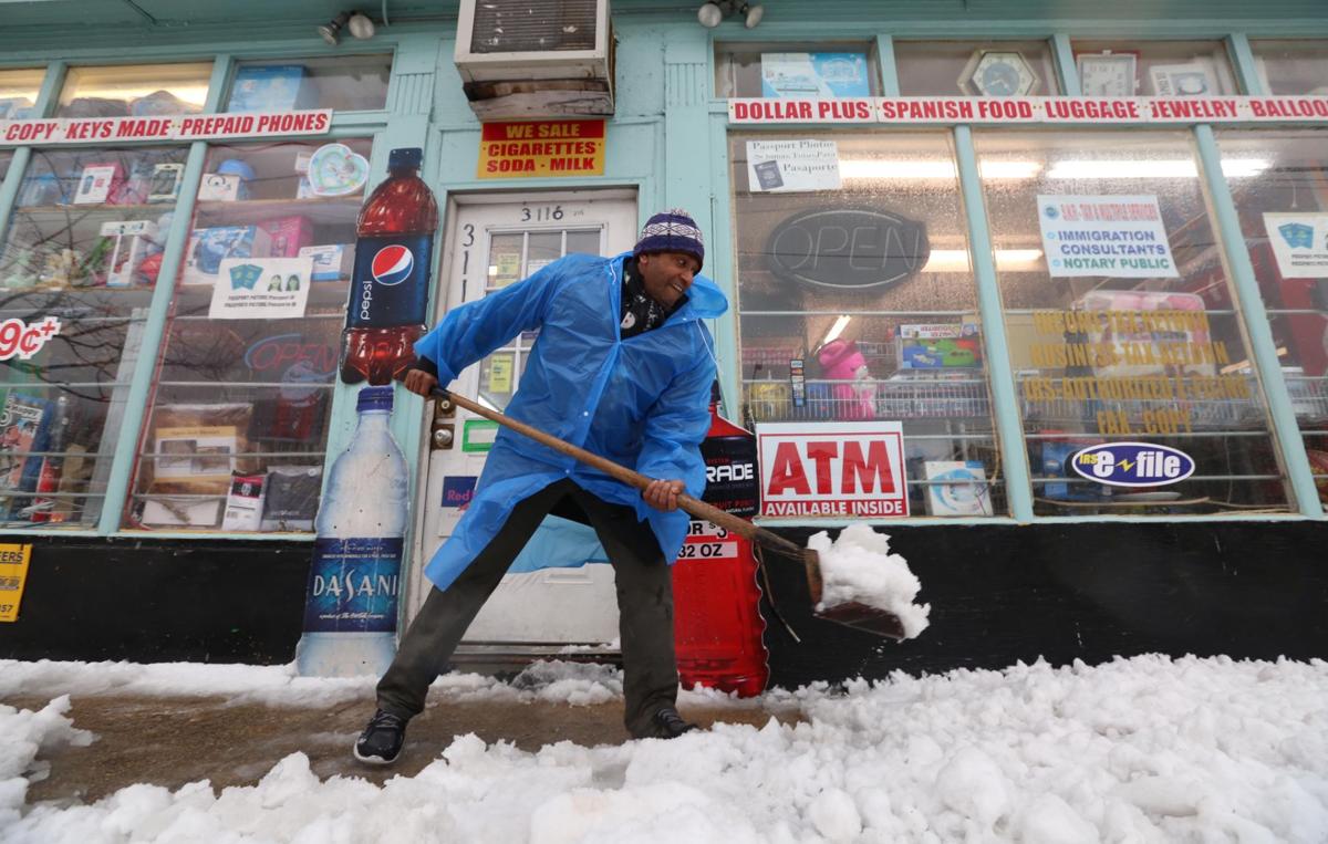 Snow storm coverage