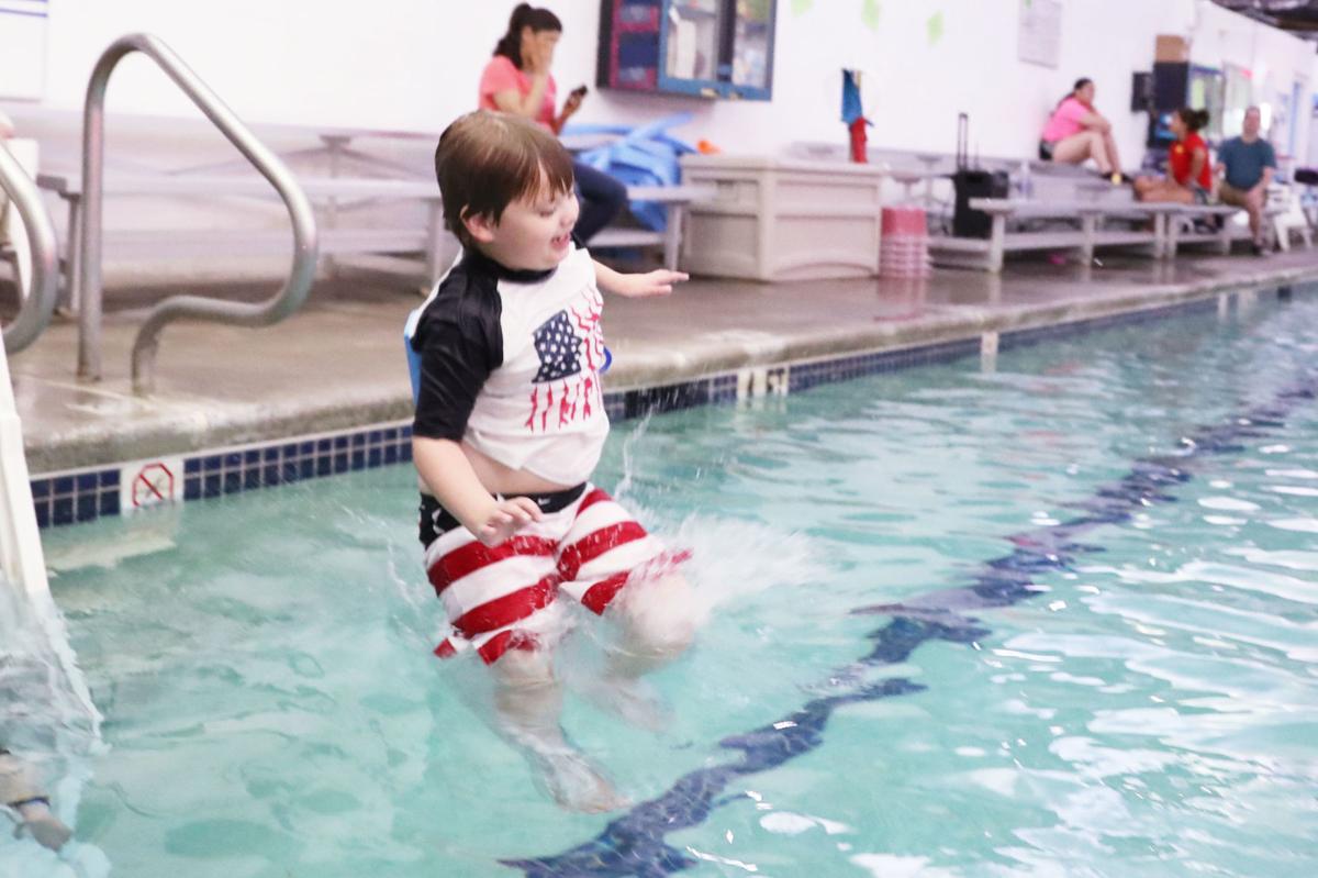 Autistic children learn swimming safety through Massi�s