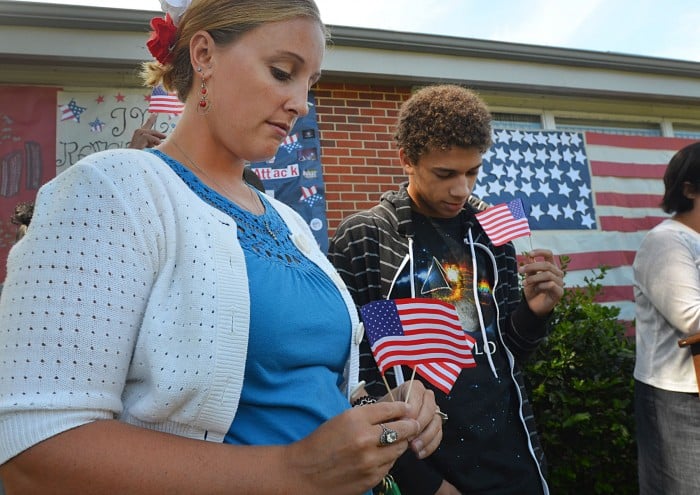 flags for 9/11