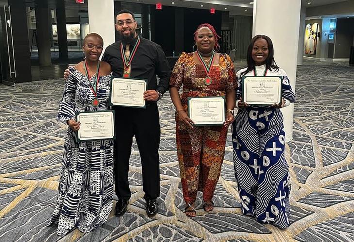 Graduating Students Inducted into Honor Societies